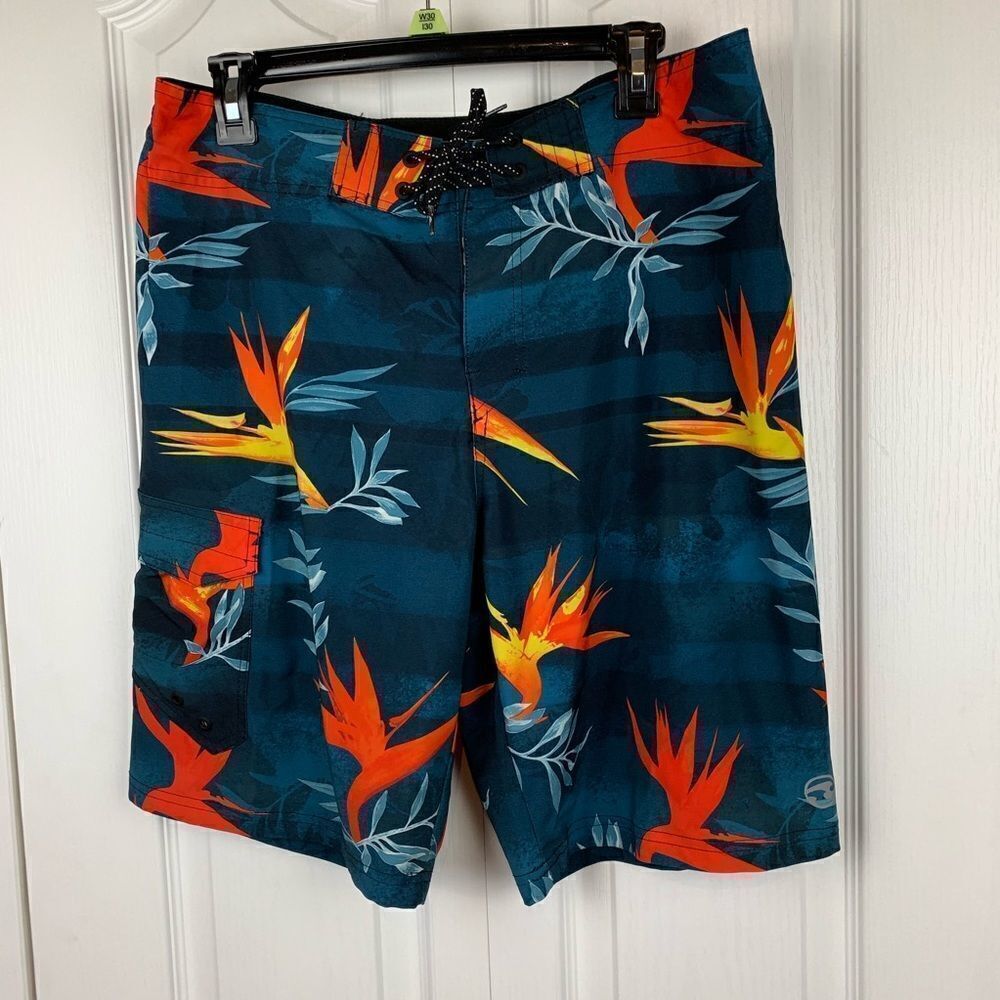 Ocean Current Board Shorts‎
